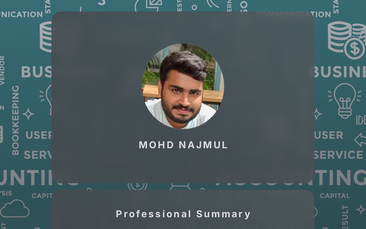 Carrd profile picture for @najmul